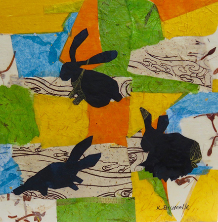 Spring Bunnies  by Karen Brumelle