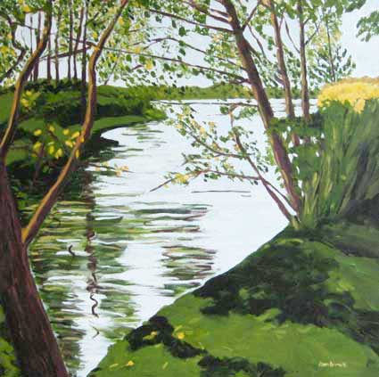 Fraser River II - Karen Brumelle