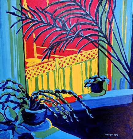 Window Palm -  by Karen Brumelle