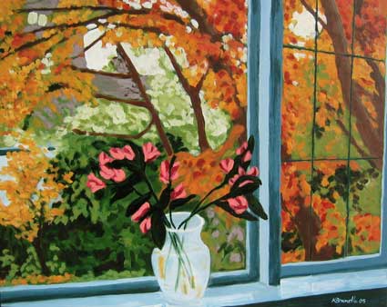 Window Autumn Colours 