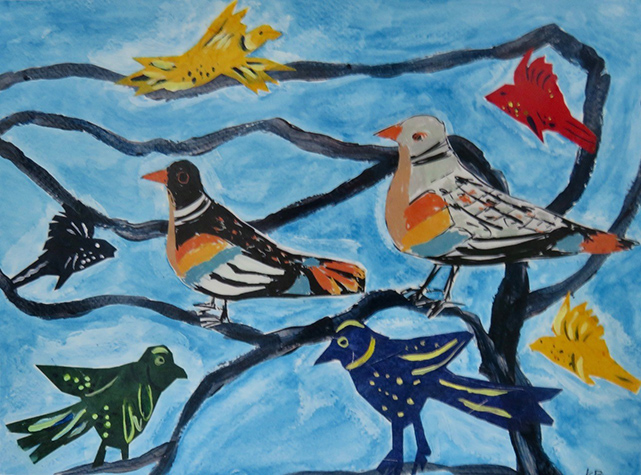 Magical Birds  by Karen Brumelle