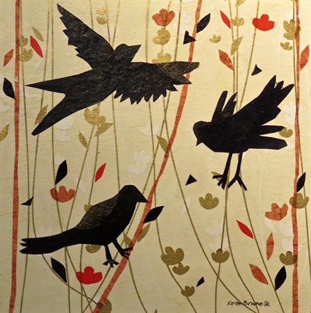 Three Crows  by Karen Brumelle
