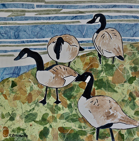 A Gaggle of Geese by Karen Brumelle