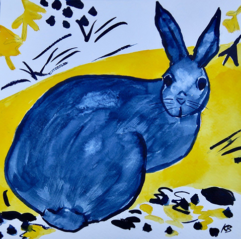 Rabbit #3 -  by Karen Brumelle