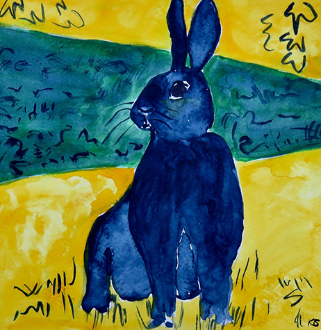 Rabbit #4 -  by Karen Brumelle