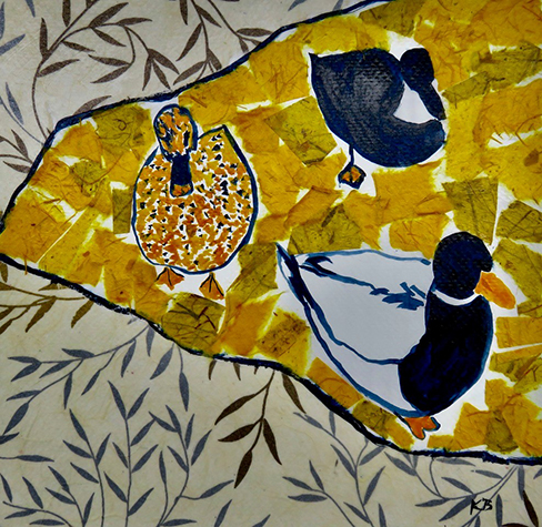 Three Ducks -  by Karen Brumelle