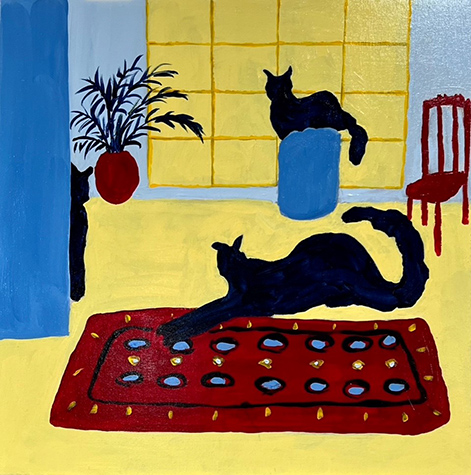3 Cats by Karen Brumelle