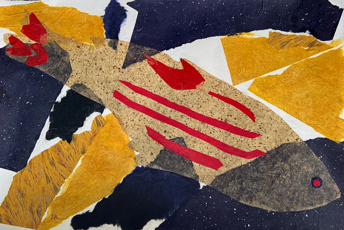 Striped Fish by Karen Brumelle