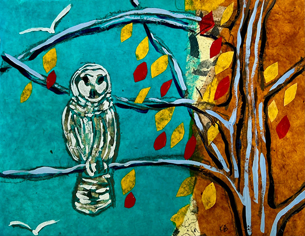 Galiano Owl by Karen Brumelle