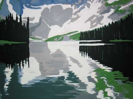 Rossum Lake, Canadian Rockies 